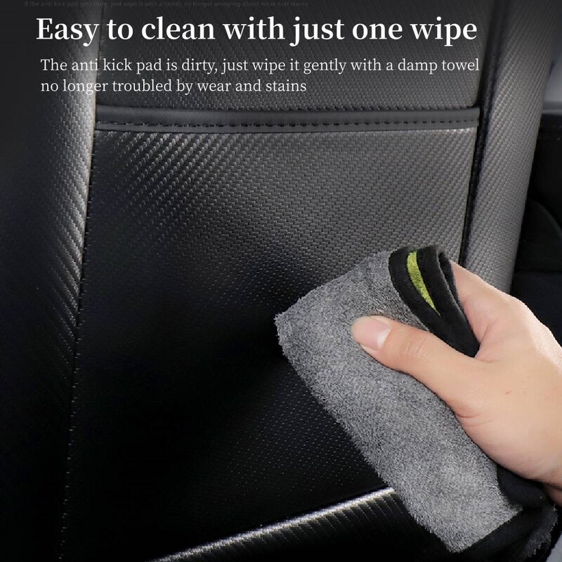 Tesla Model 3 Highland 2024 PU bőr ülés háttámla rúgásvédők Hátsó szőnyegek szervező zseb vízálló karcálló