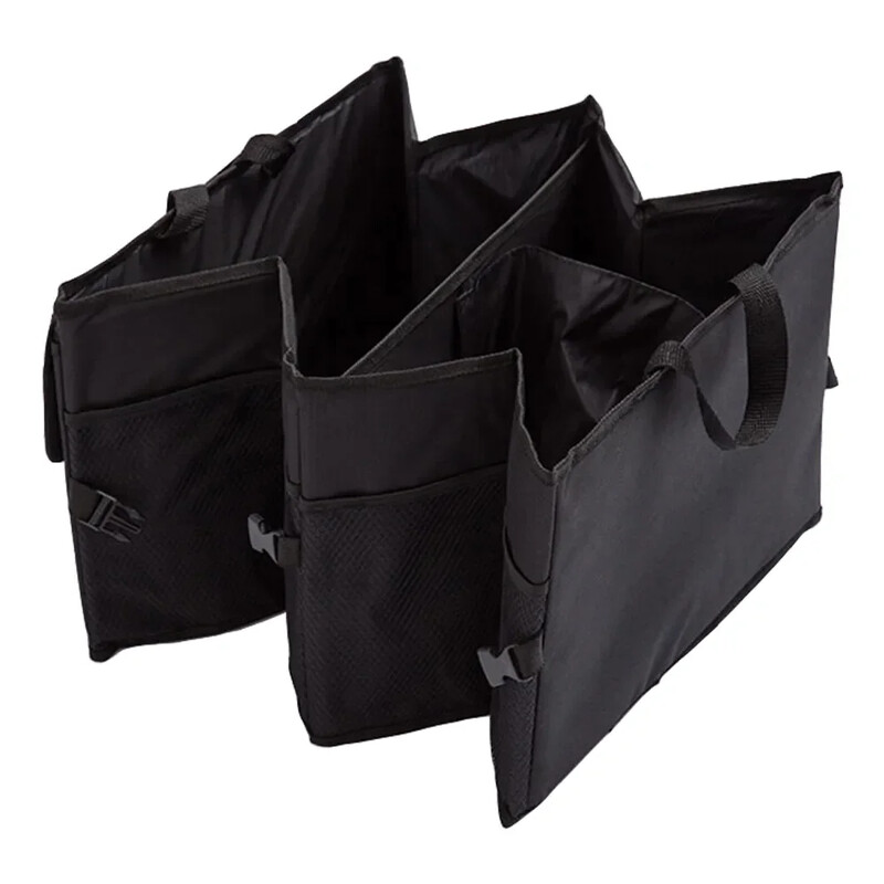 Autós csomagtartó tárolódoboz nagy kapacitású belső kikészítéshez egyéb tárolódoboz, Oxford szövetből összecsukható belső kellékek univerzális