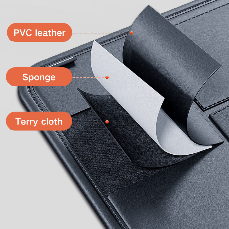 2024 Noul scaun de mașină din spate Tampă de depozitare anti-lovitură Geanta de gunoi modernizată Cutie de depozitare din piele de înaltă calitate, convenabilă și universală