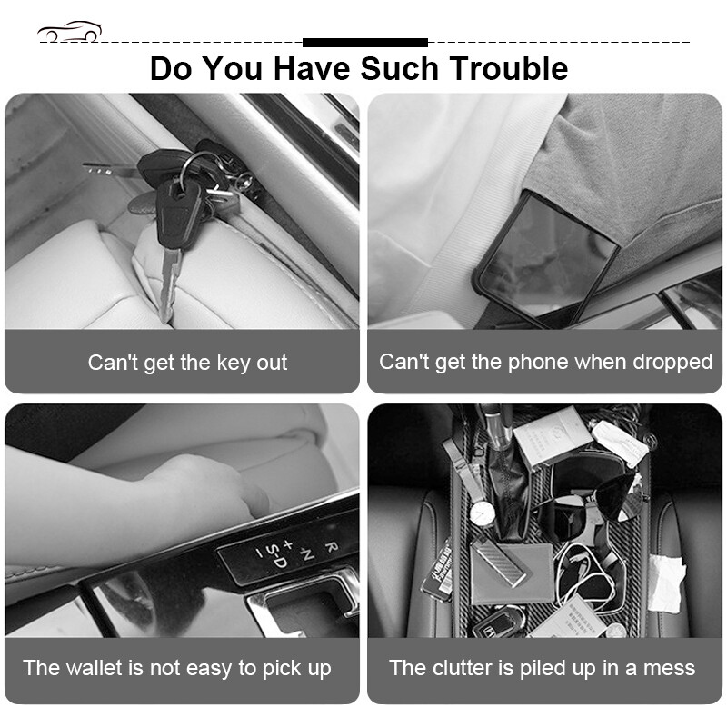 Többfunkciós autósülés hézagkitöltő telefontartó belső réstároló doboz autósülés középső kitöltő rendszerező zseb