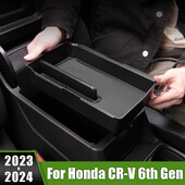 Honda CR-V CRV CR V 6th Gen 2023 2024 autóhoz központi kartámasz doboz telefontartó tárolódoboz Szervező tálca belső tartozékok