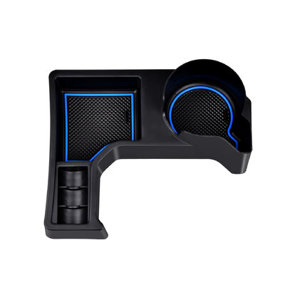 Raktározás Rendező autó sebességváltó tárolódoboz Szervező tálca pohártartó gomb kar Váltó csomagtartó szőnyeg Suzuki Jimny 2019 2020 2021 számára