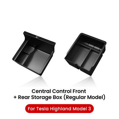 Κουτί αποθήκευσης κεντρικού ελέγχου YZ Θήκη ποτηριών για tesla model 3 2024 Highland Organizer Αξεσουάρ αυτοκινήτου Cubby Drawer Εσωτερικό