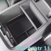 Kartámasz tárolódoboz az Avatr 11 2023 2024 középkonzolhoz rendezőtálca Réteges tárolódoboz Autóbelső takarításhoz