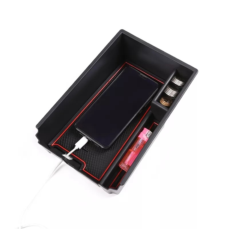 Autó kartámasz doboz tároló rendszerező konténerek középkonzol tároló doboz BMW 3-as sorozathoz G20 G21 G28 2019-2021 autótartozékok