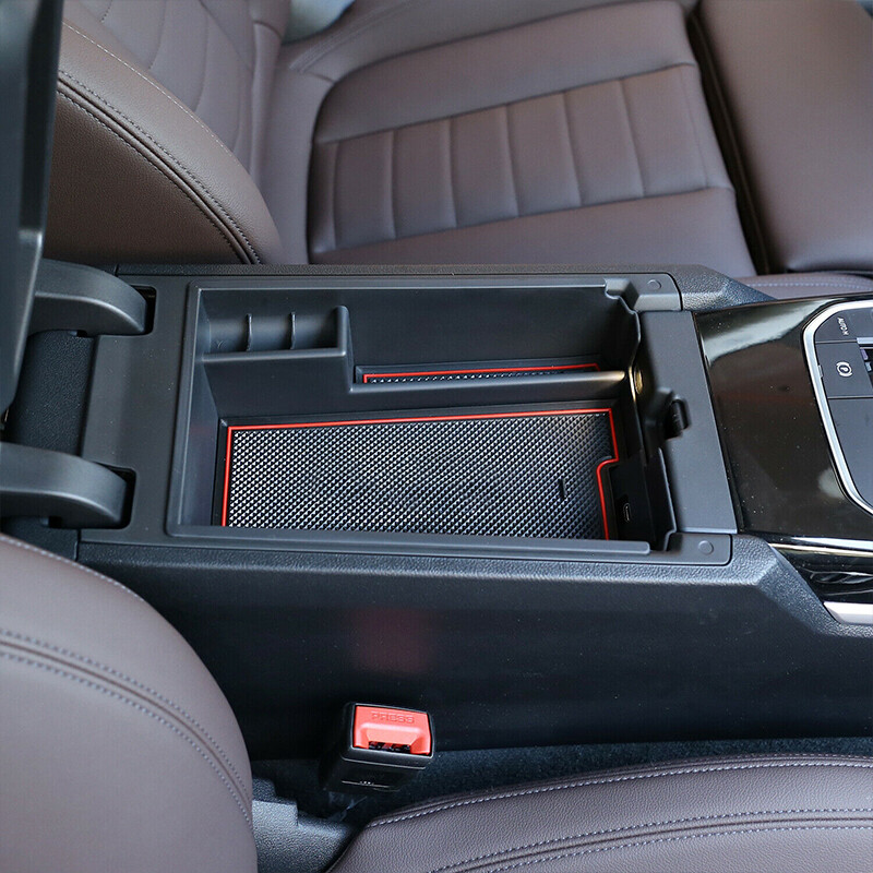 Autó kartámasz doboz tároló rendszerező konténerek középkonzol tároló doboz BMW 3-as sorozathoz G20 G21 G28 2019-2021 autótartozékok