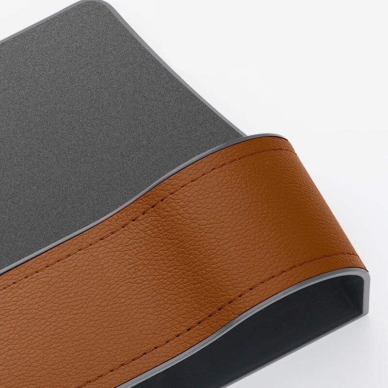 Manager de umplere a decalajului scaunului auto Cutie de depozitare multifuncțională a scaunului auto din piele Manager de depozitare a spațiului scaunului auto Accesorii auto