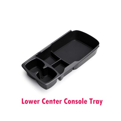 Tavă de organizare a consolă centrală inferioară pentru Kia EV6 2023 2024 Cutie de depozitare pentru cotiera Suport pentru pahare Material ABS Accesorii de interior