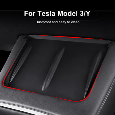 Tăvi pentru consola centrală pentru Tesla Model 3 Y Highland Accesorii pentru organizator Sub scaun Cutie de depozitare Cotieră Pubele ascunse Suport pentru pahare