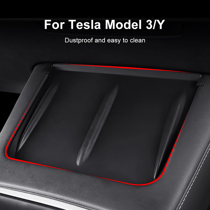 Tăvi pentru consola centrală pentru Tesla Model 3 Y Highland Accesorii pentru organizator Sub scaun Cutie de depozitare Cotieră Pubele ascunse Suport pentru pahare