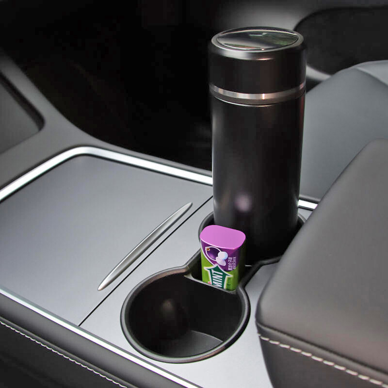 Tăvi pentru consola centrală pentru Tesla Model 3 Y Highland Accesorii pentru organizator Sub scaun Cutie de depozitare Cotieră Pubele ascunse Suport pentru pahare