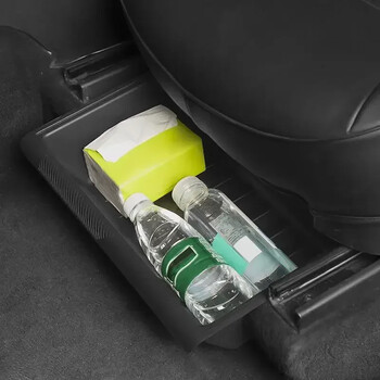 Για Tesla Model Y Under Seat Storage Box Θήκη Κάθισμα αυτοκινήτου Organizer Συρταριέρα κάτω από το κάθισμα οχήματος για εσωτερικό δίσκο Tesla Model Y