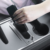 Cutie de depozitare cotiera pentru consola centrală auto, cheie, organizator de cabluri de încărcare a telefonului pentru Tesla Model 3 Model Y 2017-2023 Accesorii