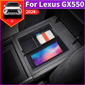 2024-es Lexus GX550 frissítéshez Belső dekorációs tartozékok GX 550 középkonzol kartámasz doboz tárolódoboz rekesz tálca