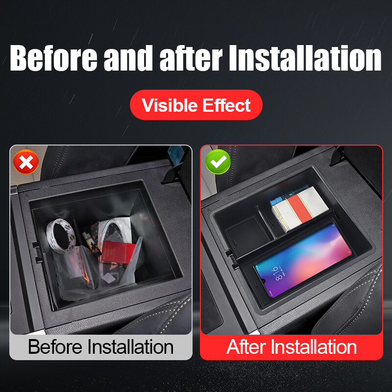 2024-es Lexus GX550 frissítéshez Belső dekorációs tartozékok GX 550 középkonzol kartámasz doboz tárolódoboz rekesz tálca