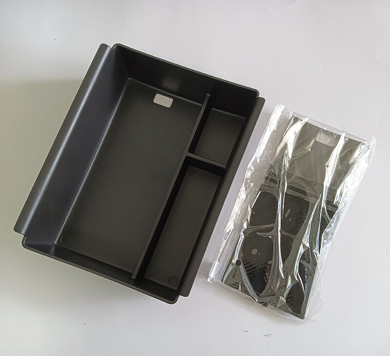 Pentru VOYAH Free 2024 ABS cu control central cotieră cutie de depozitare telefon mobil încărcare fără fir covoraș din silicon modificare interioară