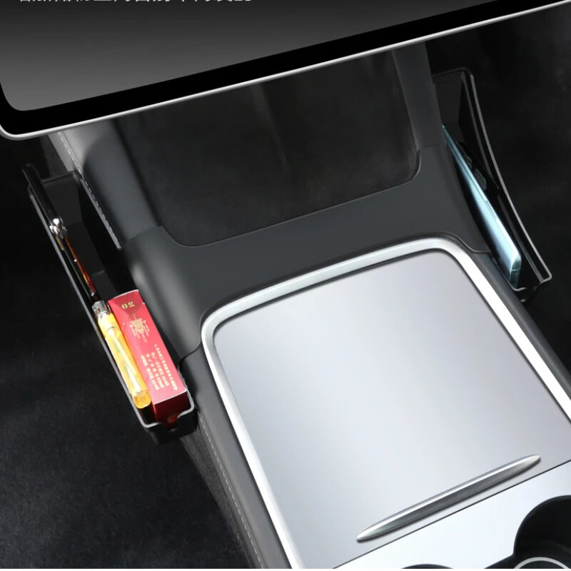 Cutie de depozitare cotieră centrală pentru mașină pentru Tesla Model 3/Y Consolă centrală Organizator portbagaj Containere Accesorii auto