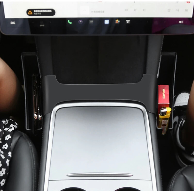 Cutie de depozitare cotieră centrală pentru mașină pentru Tesla Model 3/Y Consolă centrală Organizator portbagaj Containere Accesorii auto