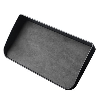 Για Tesla New Model 3+ Highland 2024 Instrument Board Storage Box Alcantara Suede Dashboard πίσω από την οθόνη Διακόσμηση κουτιού αποθήκευσης