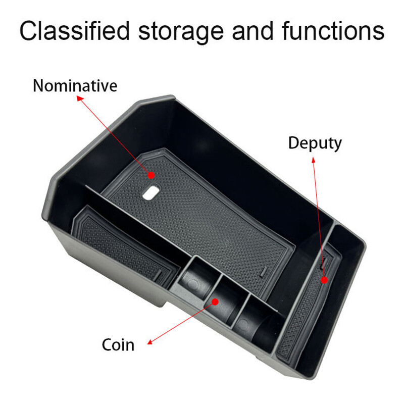 BMW iX I20 EV 2023 2024 viduskonsoles roku balstu uzglabāšanas kastes iekšpuses modifikācijas piederumi