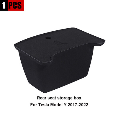 YZ pentru Tesla Model 3 2021 Model Y 2022, cutie de depozitare pentru consola centrală spate, tavă organizatoare, accesorii pentru mașină