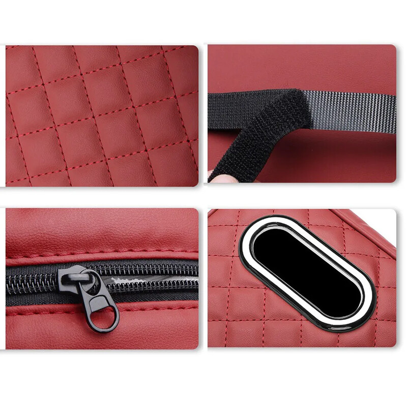 Suport de pernă pentru cotieră universală pentru consola centrală a mașinii Suport pentru cotieră din piele PU Tampă portabilă pentru cotieră pentru mașină Husă de pernă pentru înălțime