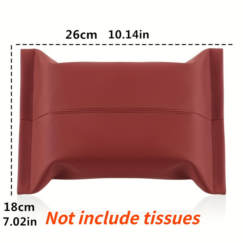 Cutie de șervețele pentru mașină Scaun de mașină Tetiera Suport pentru șervețele montat în spate Parasolar suspendat și cotieră Design cutie Accesorii pentru automobile