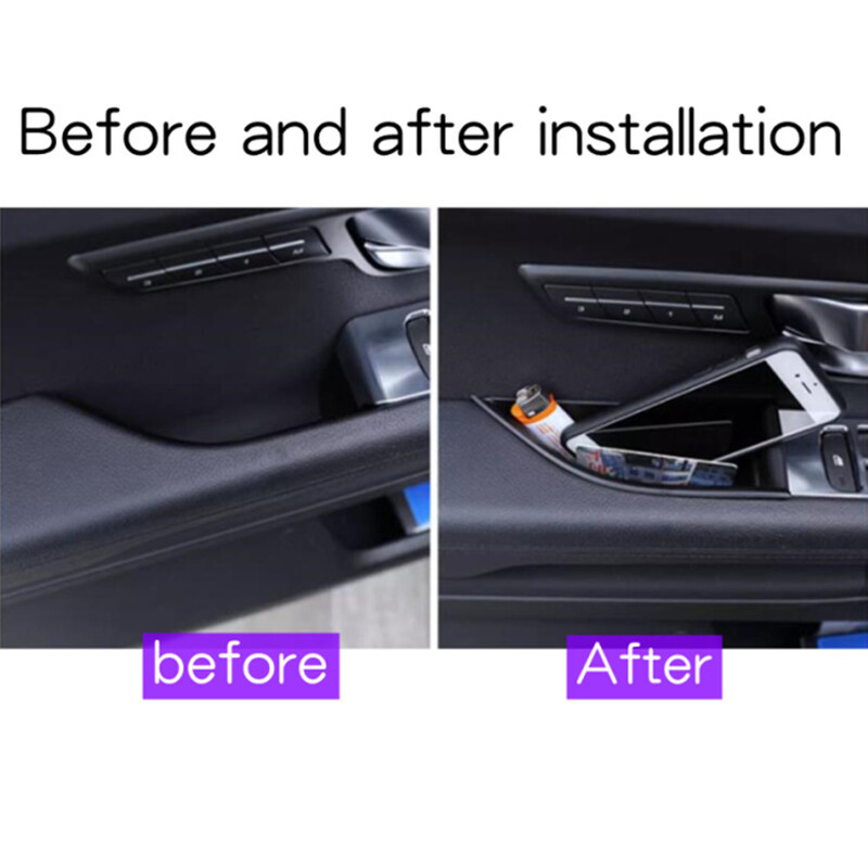 Land Rover Range Rover Evoque 2016-2018 ABS autóhoz, első hátsó ajtó kartámasz fogantyú tárolódoboz konténer tartó dísztartozékok