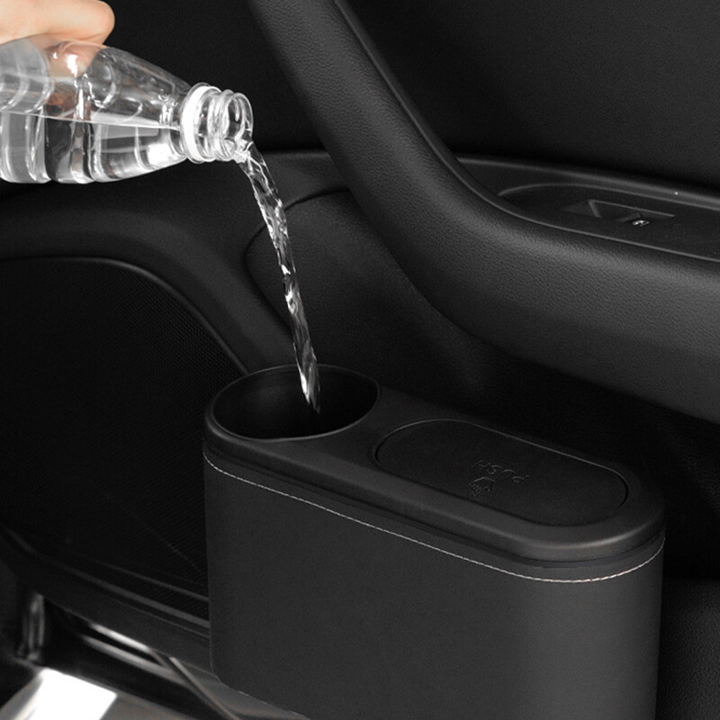 Mașină de uz casnic depozitare sac de depozitare scaun din față scaun cu apă din spate umbrelă aranjament container coș de gunoi auto multifuncțional
