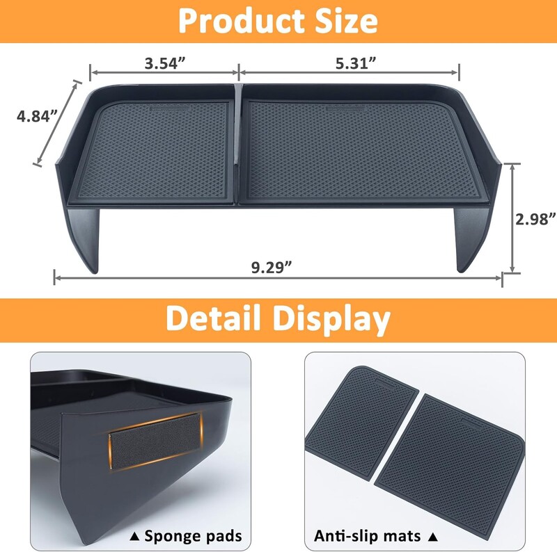Organizer κονσόλας για τηλέφωνα με θήκες για αξεσουάρ Toyota RAV4 & RAV4 Prime 2019-2024