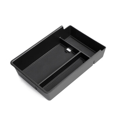 Xpeng G6 Car Center Console Tray Roku balstu Uzglabāšanas Kastes Organizators Salona piederumi Noliktavu Tīrīšana Melni Auto piederumi
