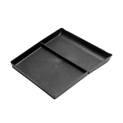 Xpeng G6 Car Center Console Tray Roku balstu Uzglabāšanas Kastes Organizators Salona piederumi Noliktavu Tīrīšana Melni Auto piederumi