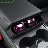 Για Tesla Model Y 2021-2024 Κεντρική κονσόλα Υποβραχιόνιο Storage Box Θήκη γυαλιών Θήκη Κάρτα κλειδιού Τηλέφωνο Γυαλιά ηλίου Organizer Θήκη