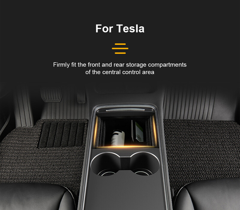 για Tesla Model 3Y Highland 2024 Console Armrest Storage Organizer Εσωτερικό Storage Box Organizer Εσωτερικό αξεσουάρ αντικατάστασης