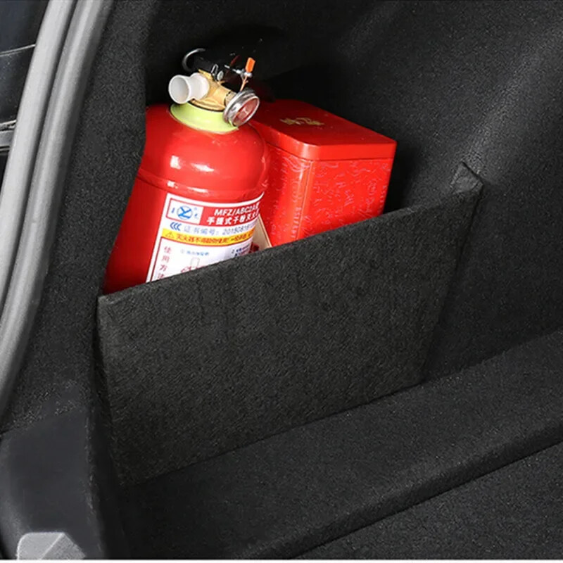 Pentru Tesla Model 3 Y Deflectoare Portbagaj Tail Box Partiții Separate De Depozitare Placă Deflectoare laterale portbagaj Organizator mașină Portbagajul Negru 2017-24