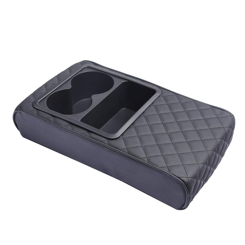 2024. gada jaunās automašīnas roku balstu kastes ūdens glāzes turētājs, paaugstināts ādas spilventiņš centra aizsargpaliktnis, automašīnas roku balsta roku balsts H9R2