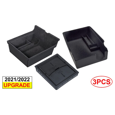 Cutie de depozitare cotieră centrală pentru Tesla Model 3 Y 2021 2022 2023, organizator, tavă centrală pentru consola centrală, accesorii pentru mașină