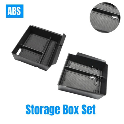 2 buc pentru Noul Tesla Model 3 2024 Highland Consola Cotieră Organizator de depozitare Cutie de depozitare interioară Organizator Accesoriu interior