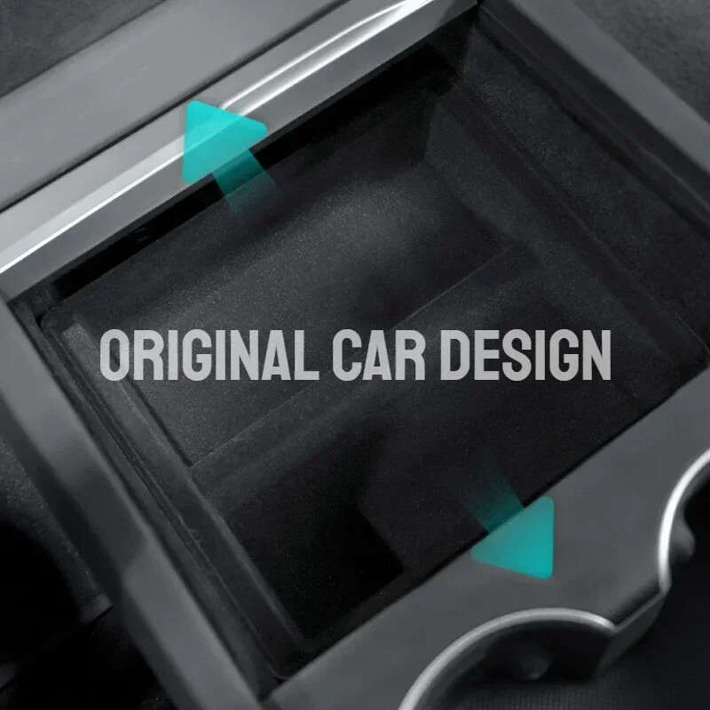 2 buc pentru Noul Tesla Model 3 2024 Highland Consola Cotieră Organizator de depozitare Cutie de depozitare interioară Organizator Accesoriu interior