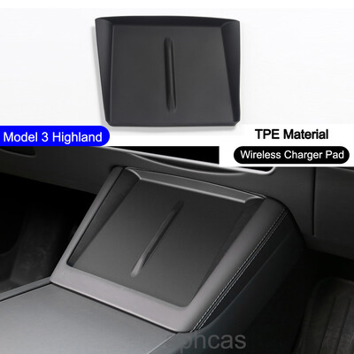 Pentru Tesla Model 3 Highland Cutie de depozitare Cotieră centrală Cutie ascunsă Suport pahare Organizator 2024 Accesorii auto