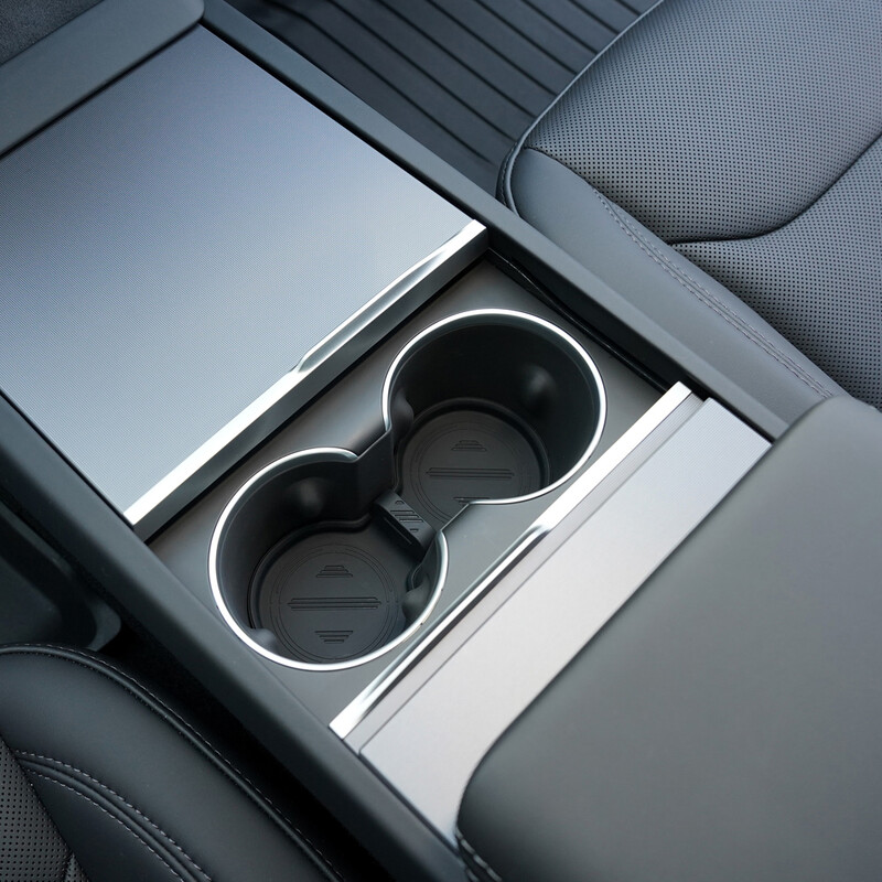 Pentru Tesla Model 3 Highland Cutie de depozitare Cotieră centrală Cutie ascunsă Suport pahare Organizator 2024 Accesorii auto