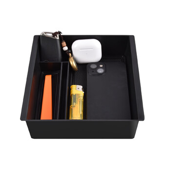 Για αξεσουάρ Tesla Model 3 Highland 2024 Organizer Central Console Tray Storage Box ,με τεχνολογία Smooth Slide