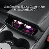 Pentru Tesla Model Y Armbox Cutie de depozitare ochelari de soare Cutie de depozitare pentru ochelari de control central Cutie de depozitare pentru telefon mobil Accesorii auto