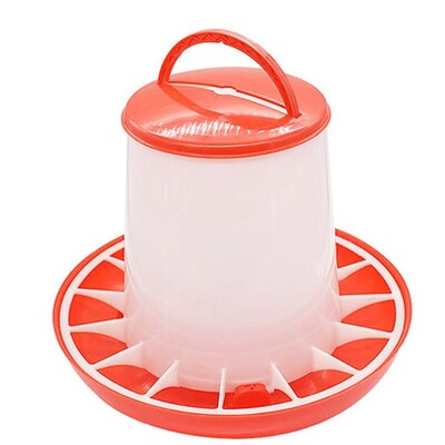 Hrănitoare pentru păsări de curte din plastic 1,5 kg, reutilizabilă, pui, găină, prepeliță, hrănire porumbei, instrument de udare, provizii pentru animale de fermă