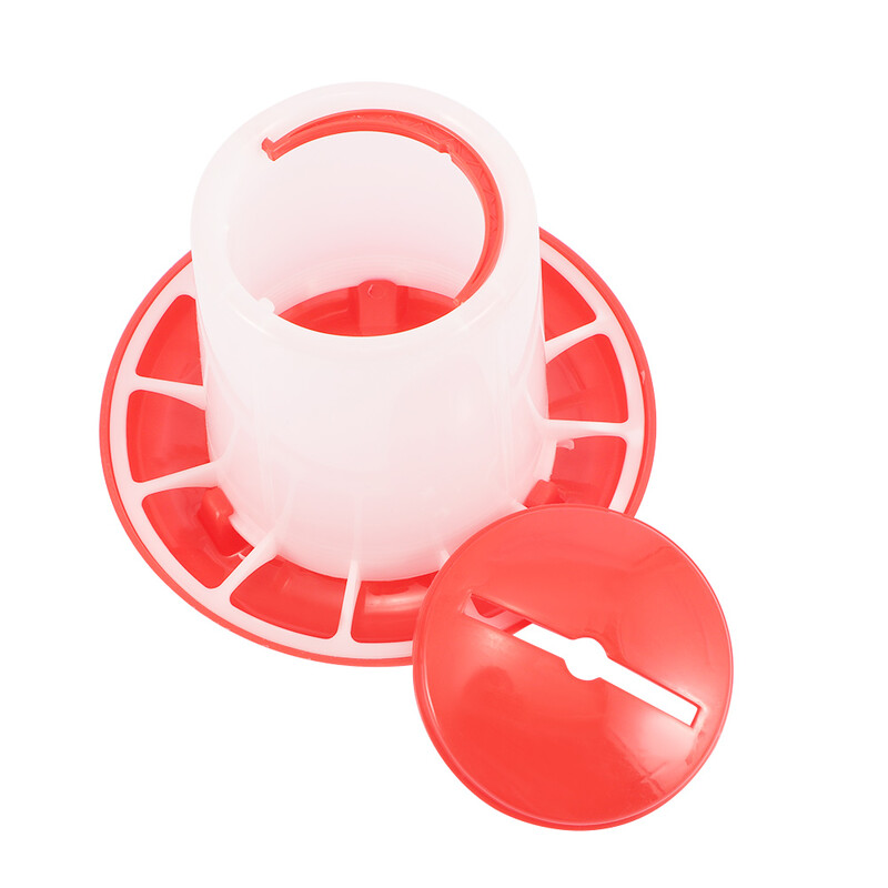 Hranilice za perad, plastične, 1,5 kg, višekratna upotreba, pilići, kokoši, prepelice, hranjenje golubova, alat za napajanje, zalihe domaćih životinja