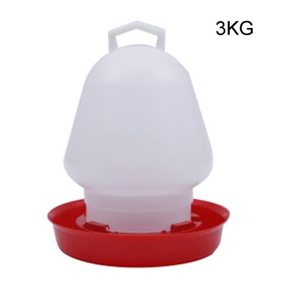 Automaatne tibu jootja rippuv kana veesöötur Vastupidav plastikust linnulihajoodik 1,5 l 3 l 8 l jootmistarbed DropShipping