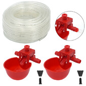 5 kom/1 m posuda za vodu za piletinu Kokoši Prepelice Ptice Posude za piće Voda za kokošinjac Pojilice s bradavicama za piliće Farma peradi Životinja Kućni ljubimac