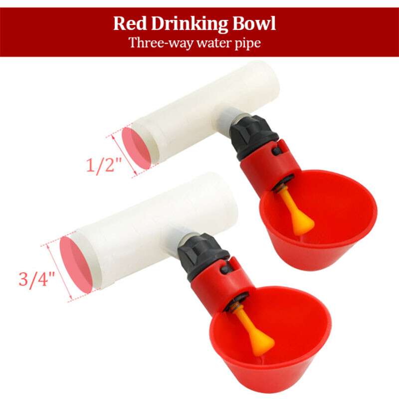 5db csirke vizes tál automata itató csészék cérnatöltő itatós baromfi itatótál csirkéknek fürjmadár ketrec