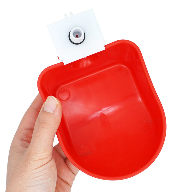 2db csirke itatótál műanyag baromfiitató csészék Automata itató Függesztett hátsó udvarok csibéknek Kacsa liba fürj