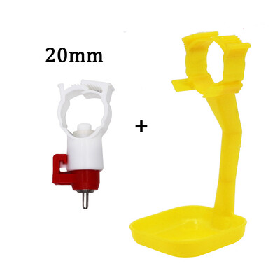 5 készlet csirke itató itató függő golyós mellbimbó csészék 20 mm/25 mm automatikus vizestál baromfi fürj ivó felszerelés